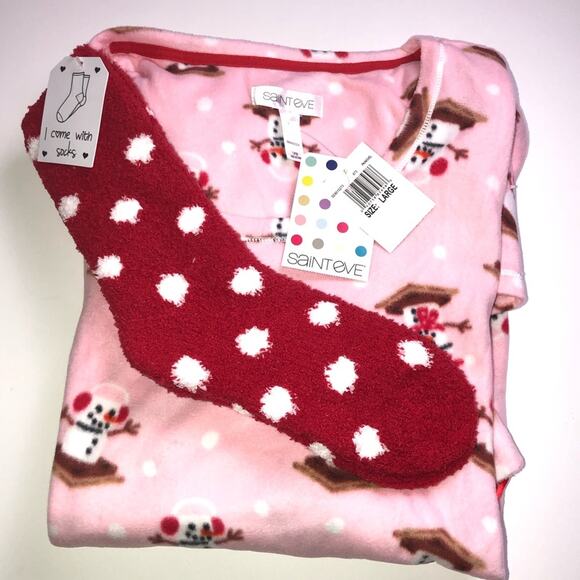 Beautiful Saint Eve Sleep Shirt w/Matching Socks - Picture 3 of 8